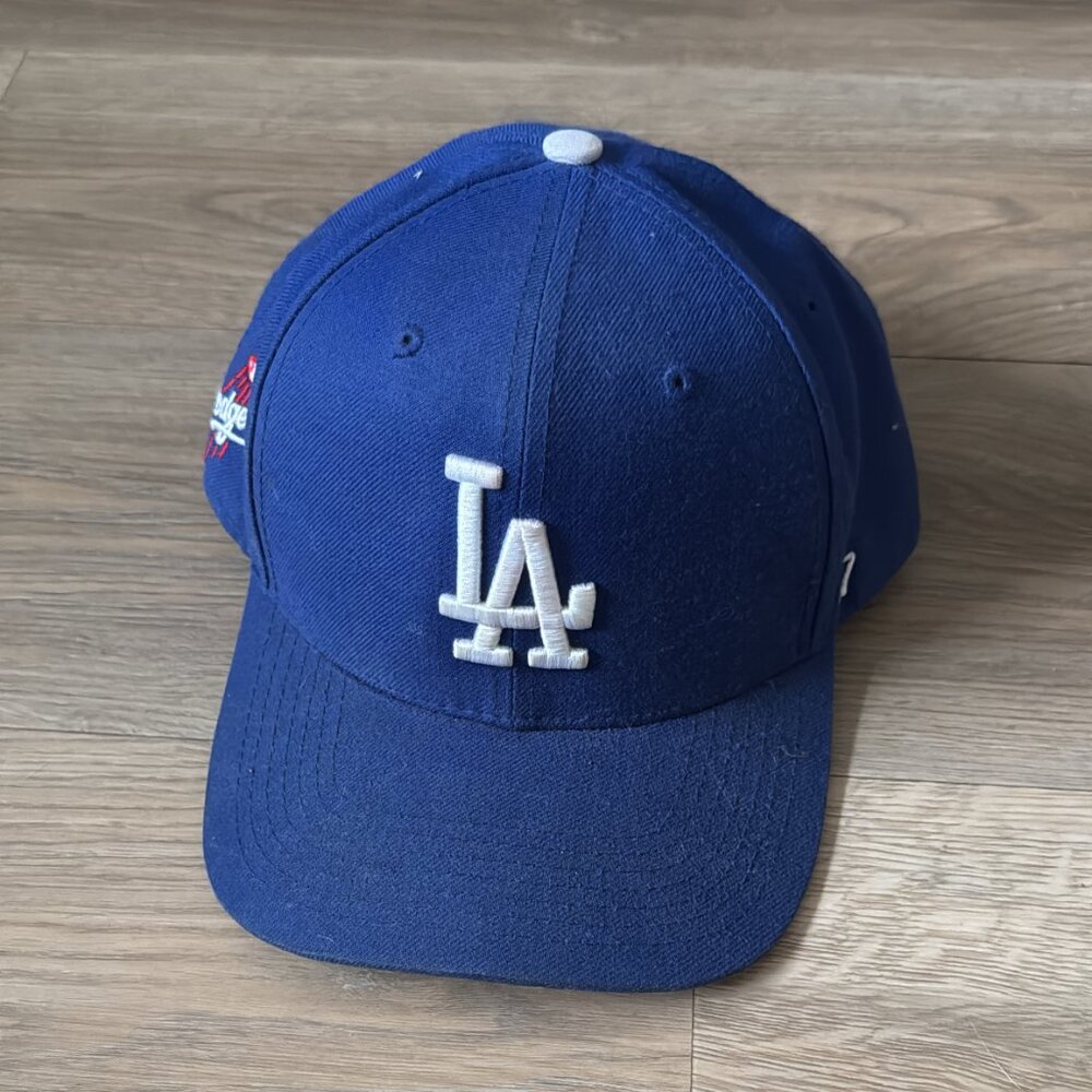 Blue Dodgers Snapback Hat (FAST SHIPPING)